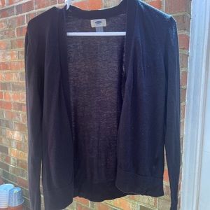 Old Navy Women’s size small Short cardigan/ sweater cover up. Like new  Black